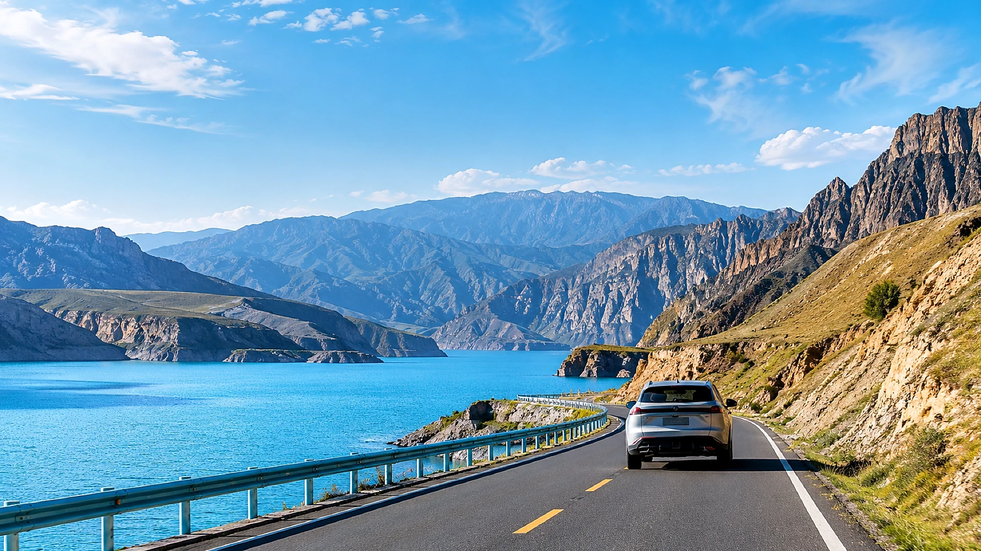 Urumqi Departure | S101 Hundred Miles of Crimson Valleys · Kangjia Shimenzi Rock Paintings · Kenswate Blue Lake - Product Image