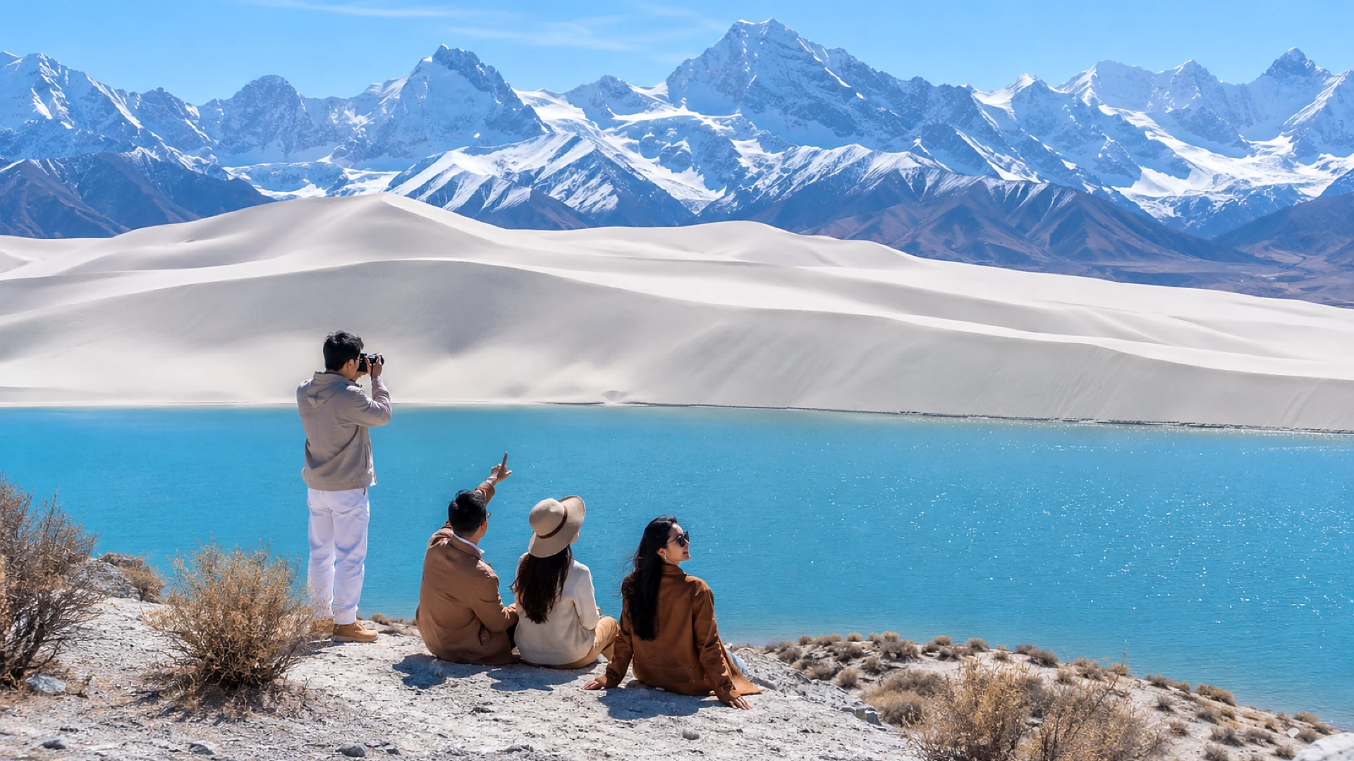 Kashgar | Bashah Lake + Oytagh Ice Valley Park One-Day Tour [Pamir Blue Lakes · Ice Valley Mystique] Product Image