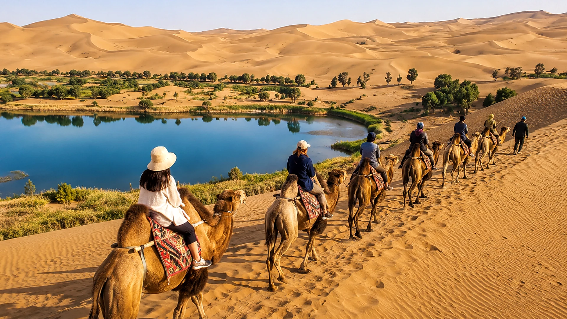 Kashgar's Dual Perspectives | Dawa Kun Desert Oasis + Kashgar Ancient City Full-day Tour with Multilingual Guides Travel Product Image