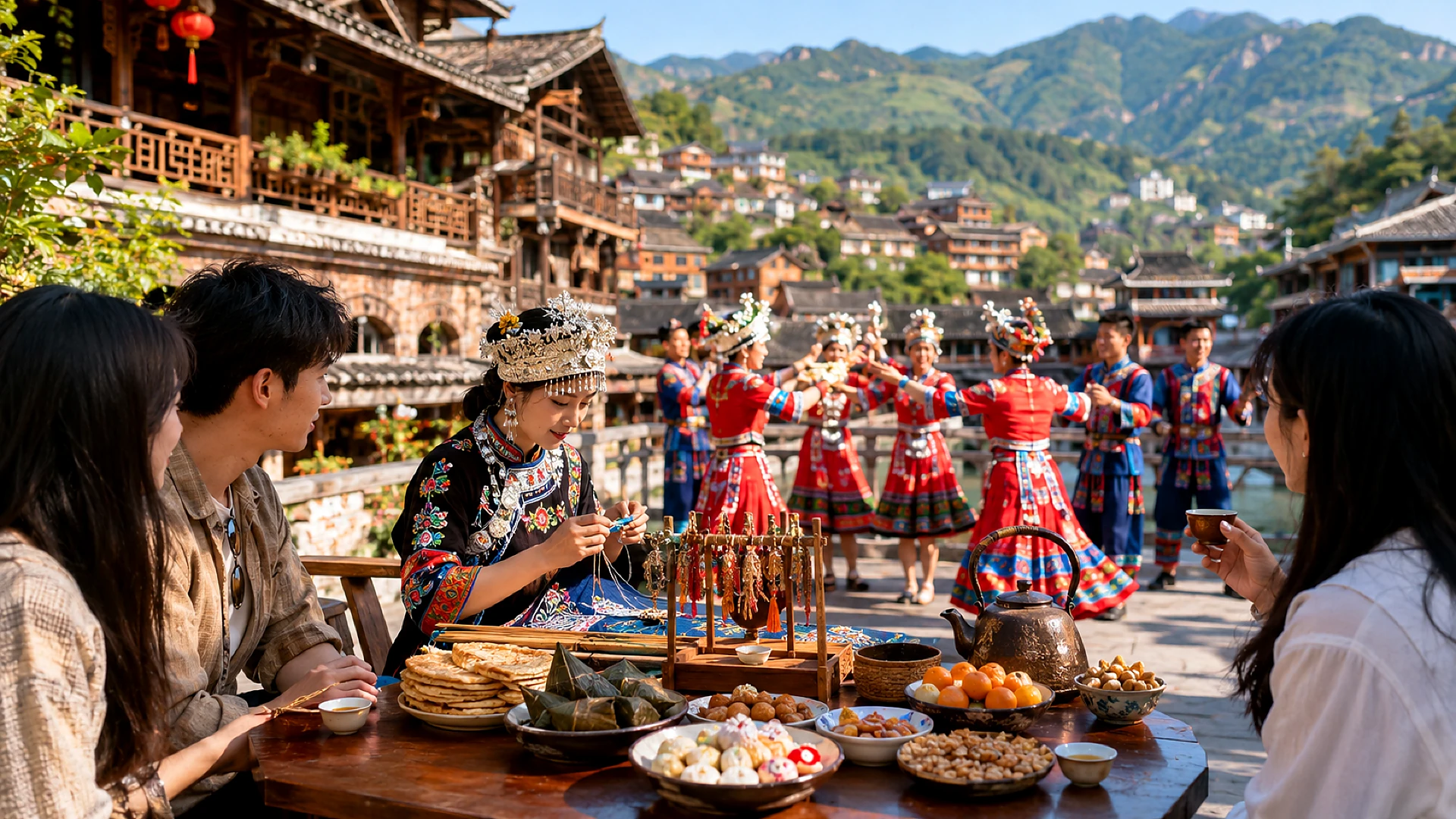 Chongqing Departure Gongtan Ancient Town Wujiang River Scenic Cruise Day Tour [English Guide / Daily Departures] Product Image