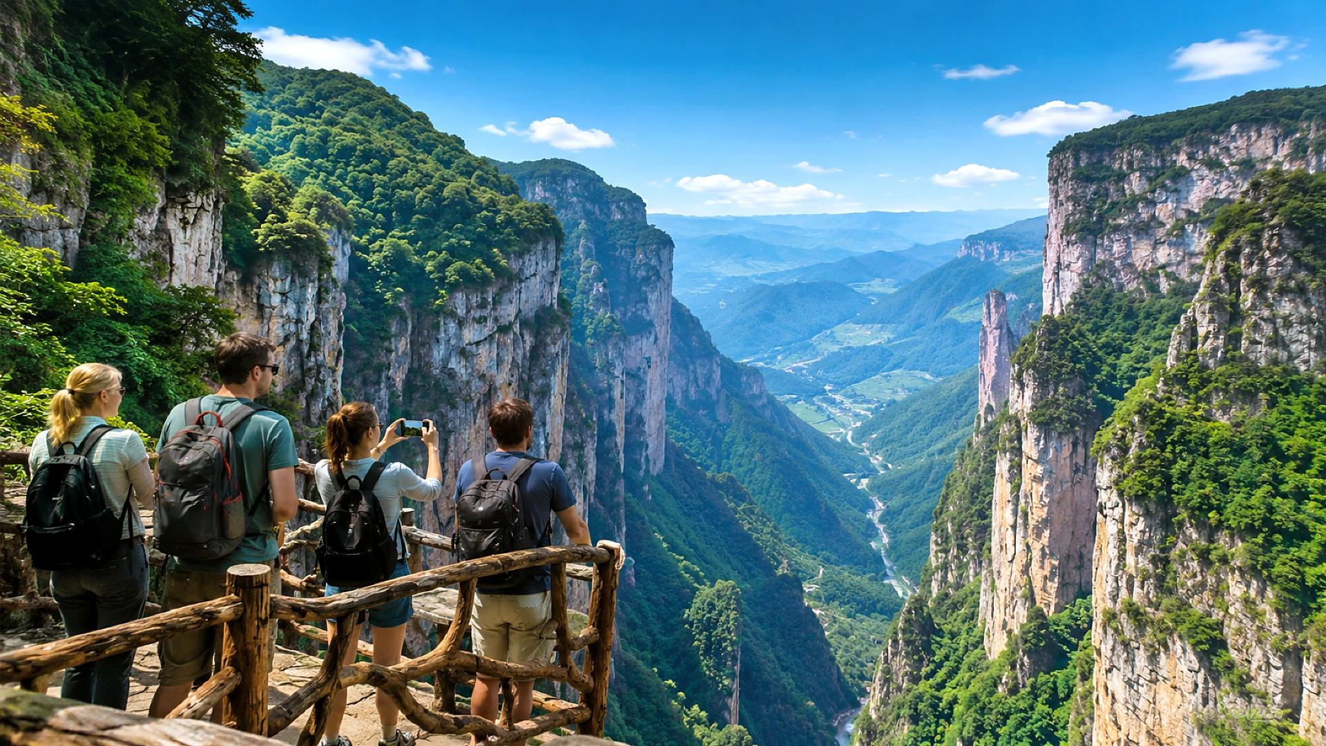 Chongqing 816 Project Scenic Area Wuling Mountain Grand Canyon Day Tour [English Guide Group Tour] Product Image