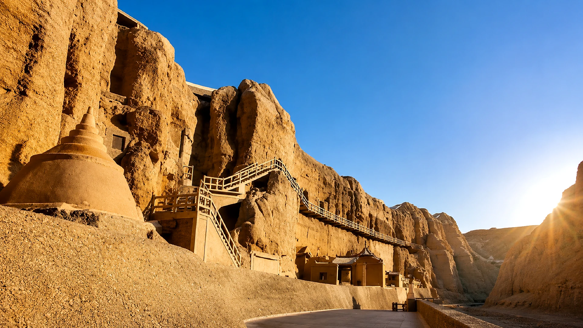 Dunhuang Yulin Caves Guzhou Gobi Sculpture Day Tour [Private Small Group · Hidden Murals · Children of the Earth] Product Image