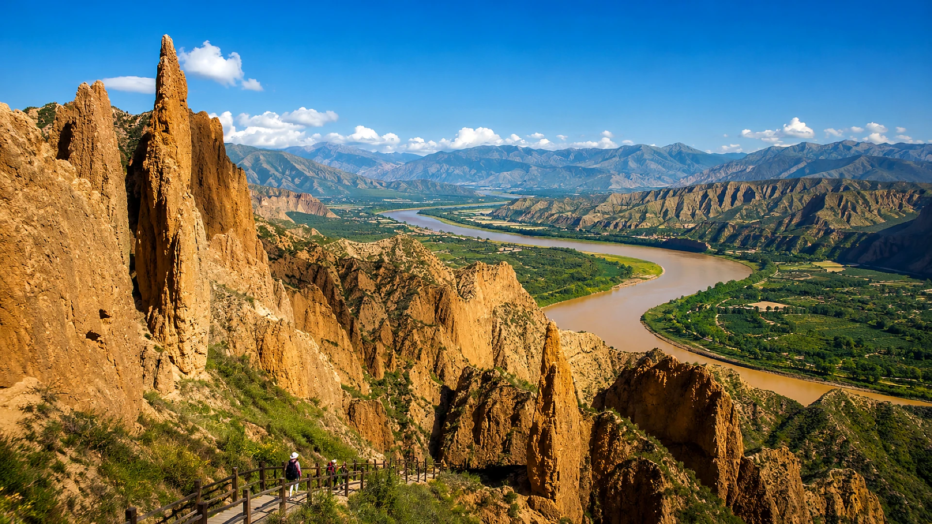 Lanzhou Departure · Northwest Wonders · Huanghe Stone Forest and Yongtai Ancient City Private One-Day Tour Product Images