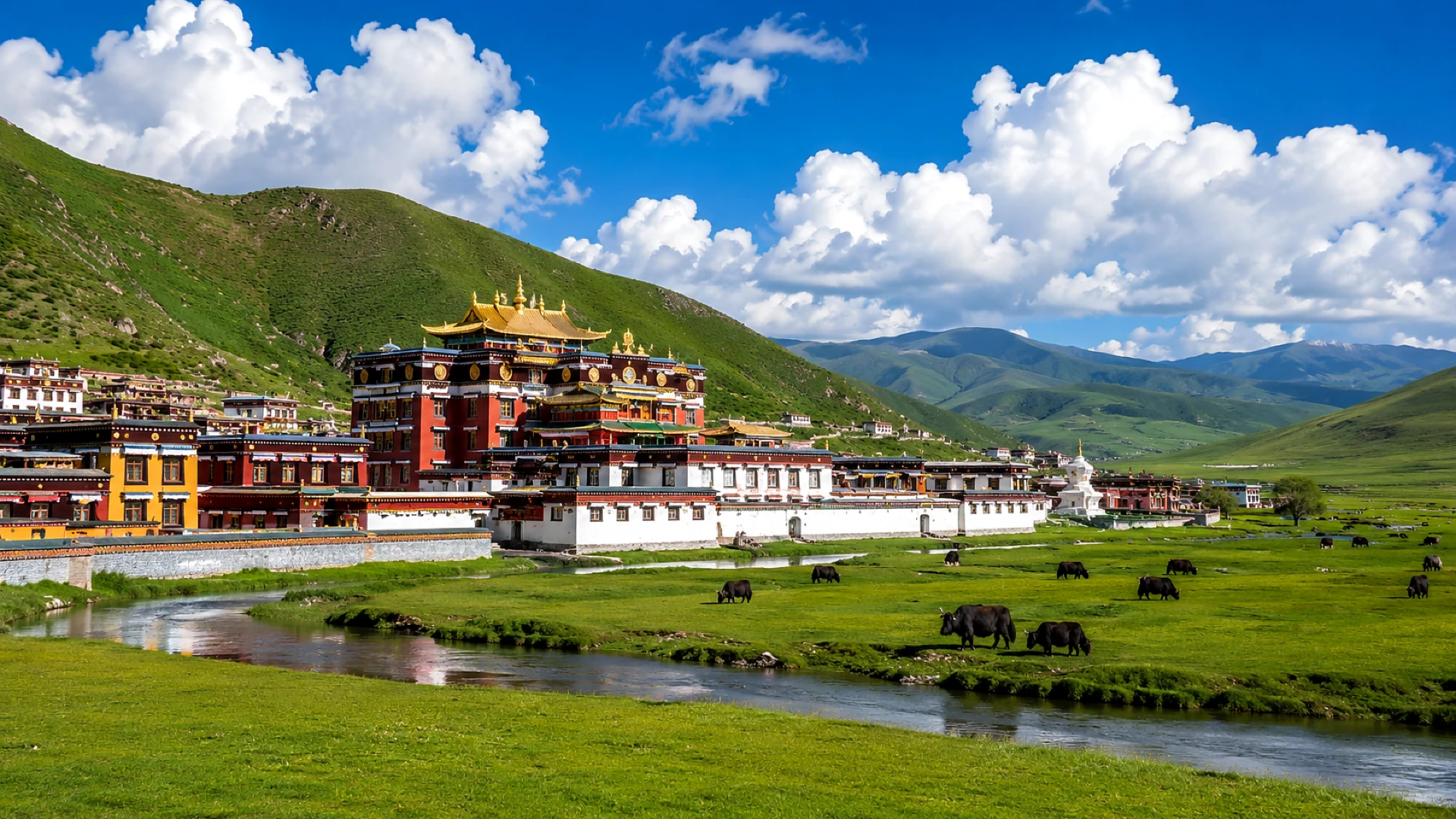Lanzhou Departure · Gannan Holy Land · Labrang Monastery & Sangke Grassland Private Day Tour - Product Images