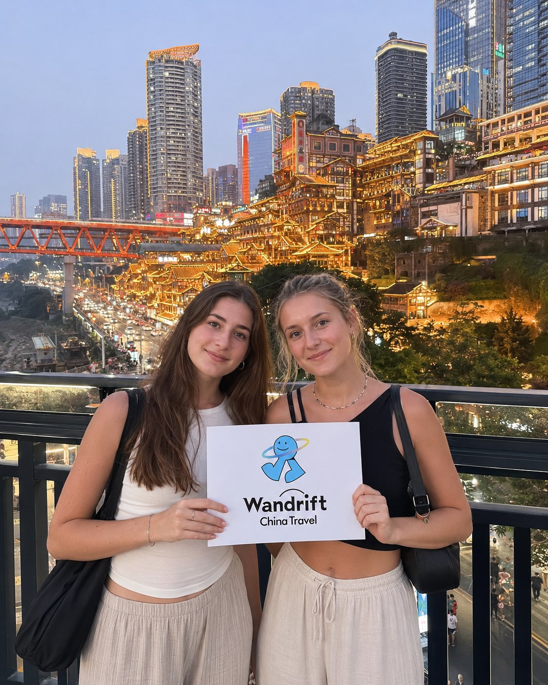 A real journey moment from a Wandrift China guest.